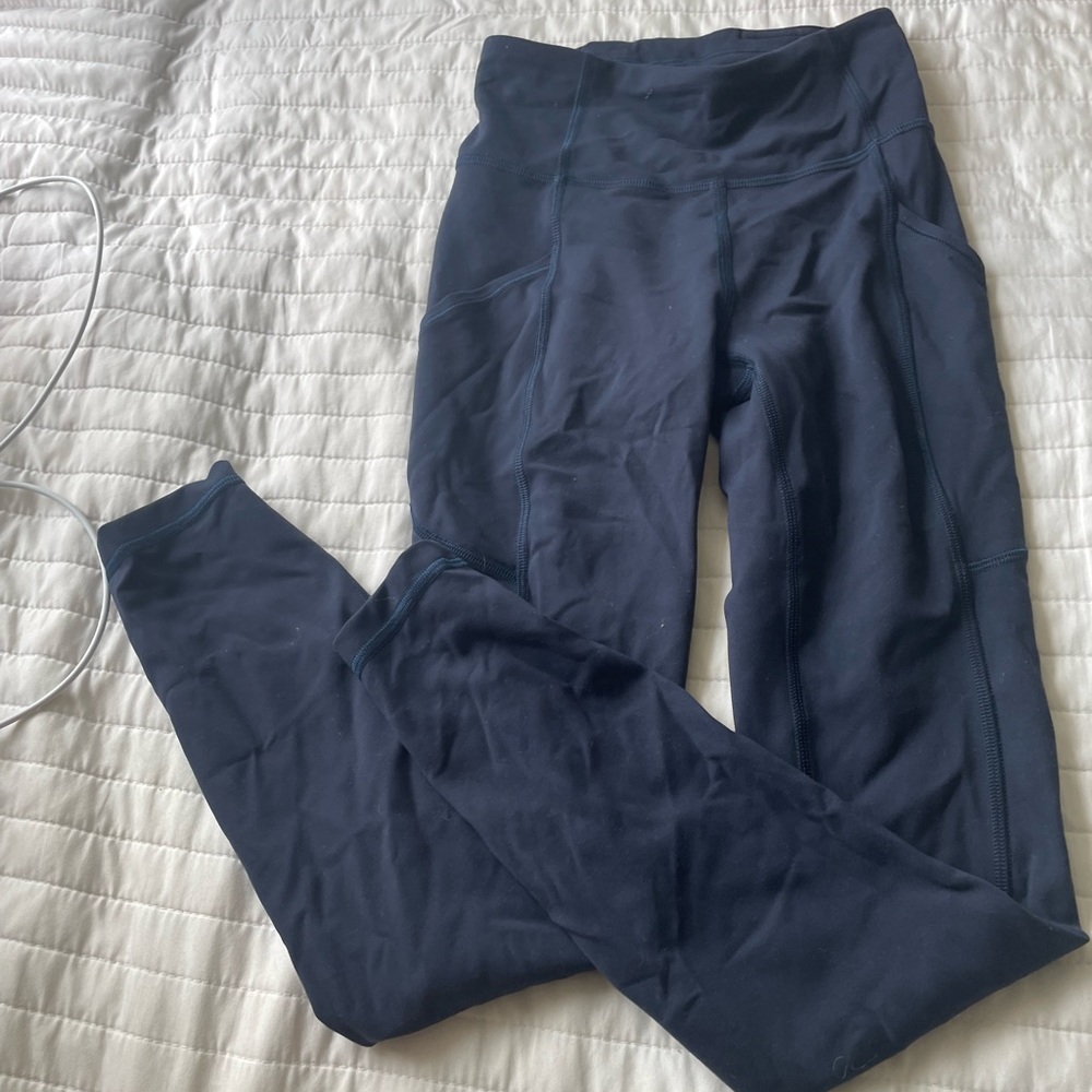Navy Lululemon leggings